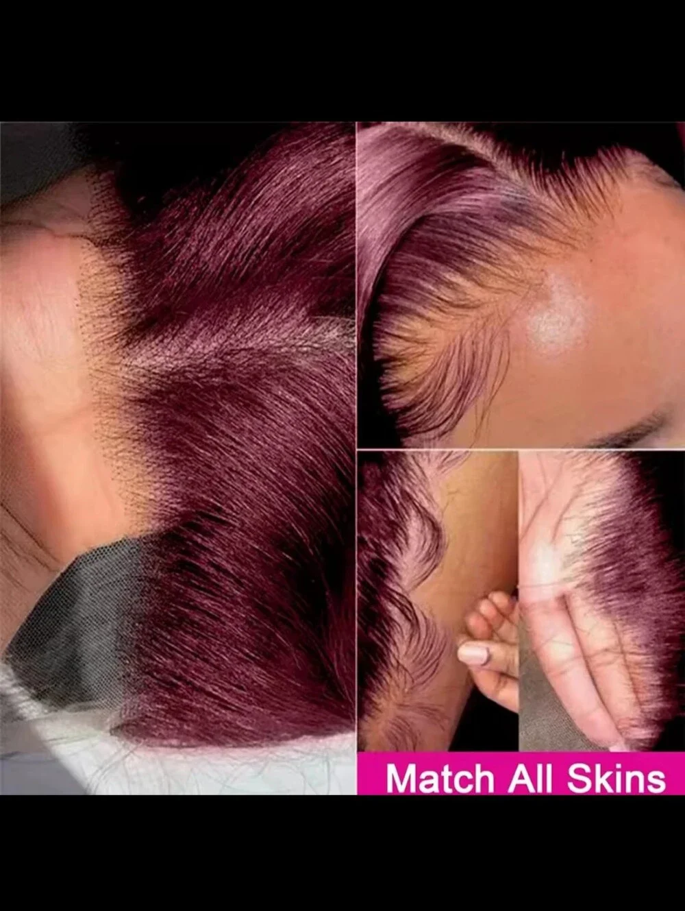 Human Hair Bundles & Frontal
